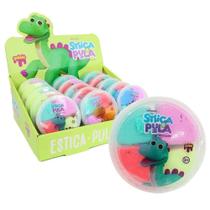 Massinha de Modelar 20g Estica e Pula Dinossauro Massinha de Modelar 20g Estica e Pula Dinossauro