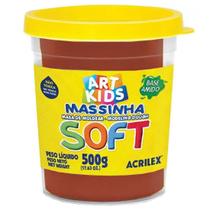 Massinha de Modelar 500g Soft 814 Chocolate Acrilex