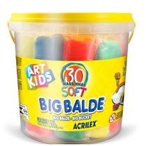 Massinha de Modelar Acrilex Big Balde Infantil 1.5kg Massinha de Modelar Acrilex Big Balde Infantil 1.5kg