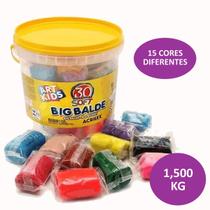 Massinha De Modelar Acrilex Soft Big Balde Com 30 Unidades Massinha De Modelar Acrilex Soft Big Balde Com 30 Unidades