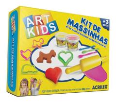 Massinha De Modelar Artkids Acrilex Kit Cachorrinho 300g