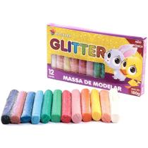 Massinha De Modelar Com Glitter color