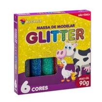 Massinha De Modelar Com Glitter color