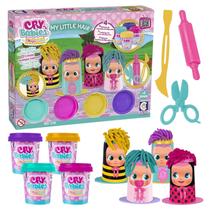 Massinha De Modelar Cortes De Cabelo Little Hair Cry Babies Massinha De Modelar Cortes De Cabelo Little Hair Cry Babies