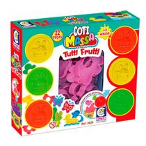 Massinha de Modelar - Coti Massa - Tutti Frutti - Kit Família - Cotiplás