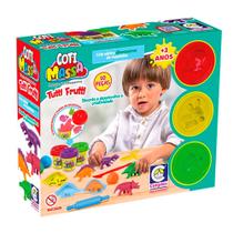 Massinha de Modelar - Coti Massa - Tutti Frutti - Parque dos Dinossauros - Cotiplás