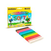 Massinha De Modelar Criativa 60 Rolos Coloridos - 5 Caixas