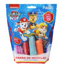 Massinha De Modelar Da Patrulha Canina Com 20 Peças Infantil Meninos Entretenimento