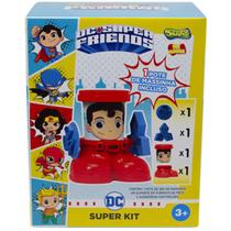 Massinha De Modelar Dc Super Friends Super Kit Superman 2162