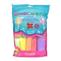 Massinha de Modelar de E.V.A Coleção Algodão Doce 10 Cores Patéis 250g - MAKE+ Massinha de Modelar de E.V.A Coleção Algodão Doce 10 Cores Patéis 250g - MAKE+