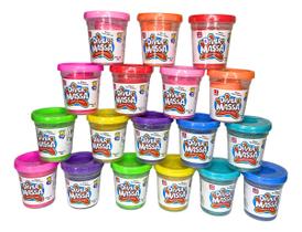 Massinha de Modelar Diver Massa Kit Com 20 Unidades Massinha de Modelar Diver Massa Kit Com 20 Unidades