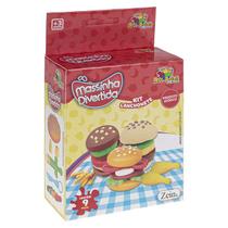 Massinha De Modelar Hamburguer Kit Lanchonete Com Acessórios para Modelar Divertido Massinha De Modelar Hamburguer Kit Lanchonete Com Acessórios para Modelar Divertido