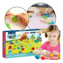 Massinha de Modelar Infantil Brinquedo Kit massinha