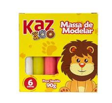 Massinha De Modelar K 12 Cores 130 G - KAZ