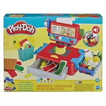 Massinha de Modelar Kit Caixa Registradora Play Doh Hasbro com Som e Abertura de Caixa