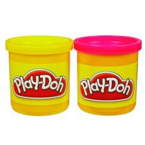 Massinha de Modelar - Play-Doh - Conjunto com 2 Cores -Amarelo e Rosa HASBRO Massinha de Modelar - Play-Doh - Conjunto com 2 Cores -Amarelo e Rosa HASBRO