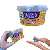 Massinha De Modelar Pote 150g Softplay Radex Brinquedo Infantil Cor Amarela