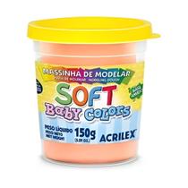 Massinha de Modelar Soft 150g Salmão Bebê Acrilex