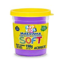 Massinha de Modelar Soft 150g Violeta Acrilex