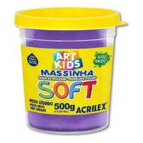 Massinha de Modelar Soft 500G Art Kids Acrilex -
