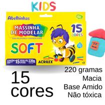Massinha de Modelar Soft Acrilex 3 opções