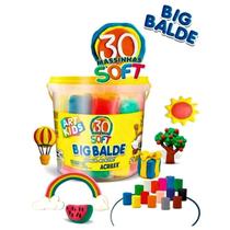 Massinha de Modelar Soft Big Balde 30 Massas 1,5Kg Acrilex