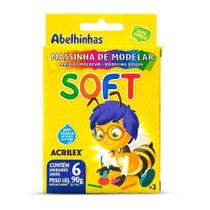 Massinha De Modelar Soft Com 6 Cores Massinha De Modelar Soft Com 6 Cores