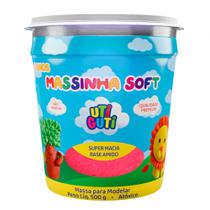 Massinha de Modelar Soft Pote 500gr Utiguti