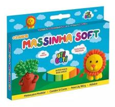 Massinha De Modelar Soft Uti Guti 12 Cores Super Macia Massinha De Modelar Soft Uti Guti 12 Cores Super Macia