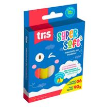 Massinha De Modelar Supersoft 90G Conjunto Com 6 - Tris Massinha De Modelar Supersoft 90G Conjunto Com 6 - Tris