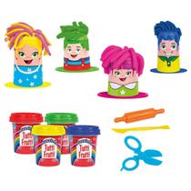 Massinha De Modelar Tutti Frutti Studio Hair Com Acessórios - Super Toys