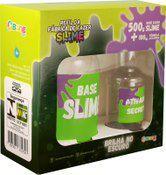 Massinha Infantil Mágica Kit Refil Slime 500g Brilha No Escuro