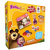 Massinha Livro Masha E O Urso Com Donuts Com Massa Estrela Massinha Livro Masha E O Urso Com Donuts Com Massa Estrela