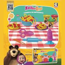 Massinha Masha e o Urso Fabrica de Espaguete 2893 Cotiplas Massinha Masha e o Urso Fabrica de Espaguete 2893 Cotiplas