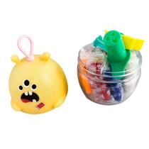 Massinha Modelar 12 Cores Monstrinho + Forminhas de Cortar Massinha Modelar 12 Cores Monstrinho + Forminhas de Cortar