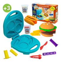 Massinha Modelar Diver Massa Lanchonete Divertida Infantil Divertoys