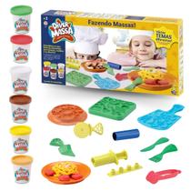 Massinha Modelar Infantil Fazendo Massa Brinquedo Comidinha