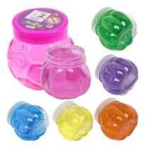 Massinha Modelar Slime Massa Smash 60g Não Gruda Cores Sortidas