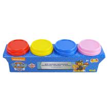 Massinha Patrulha Canina Kit Com 4 Potes - Sunny 3042