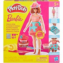 Massinha Play Doh Barbie Arranjos e Franjas G1360