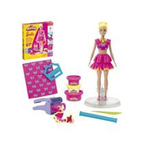 Massinha Play Doh Barbie Evening Out Babados e Laços Hasbro G1361 Massinha Play Doh Barbie Evening Out Babados e Laços Hasbro G1361