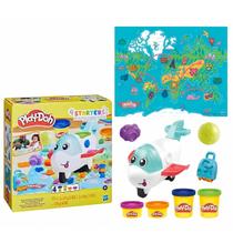 Massinha Play-doh Conjunto Avião Explorador F8804 - Hasbro