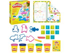 Massinha Play-Doh Conjunto Brincar e Aprender - Hasbro com Acessórios