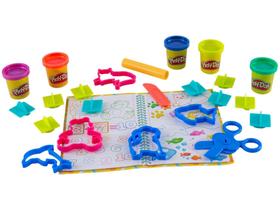 Massinha Play-Doh Conjunto Brincar e Aprender - Hasbro com Acessórios