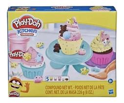 Massinha Play-doh Cupcakes Coloridos Kitchen Creation Hasbro