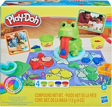 Massinha Play Doh Frog Um dia na Lagoa Hasbro F6926 Massinha Play Doh Frog Um dia na Lagoa Hasbro F6926