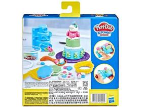 Massinha Play-Doh Kit Bolos Divertidos Hasbro - com Acessórios