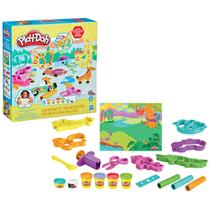 Massinha play-doh kit de ferramentas animais - hasbro f7213