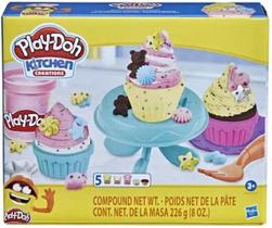 Massinha Play Doh Kitchen Creation Cupcake Colorido - Hasbro