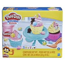 Massinha Play-Doh Kitchen Creations Cupcakes Coloridos Hasbro - 195166138602